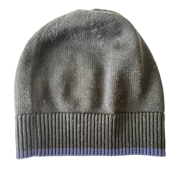 Kenzo Tiger head Black Beanie with Blue Stripe main image 5